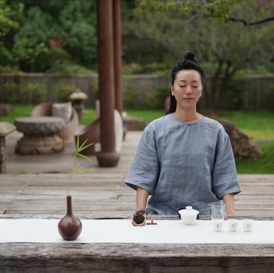 Linen Short Zen Tunic