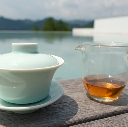 Longquan Powder-Green Glazed Tea Set