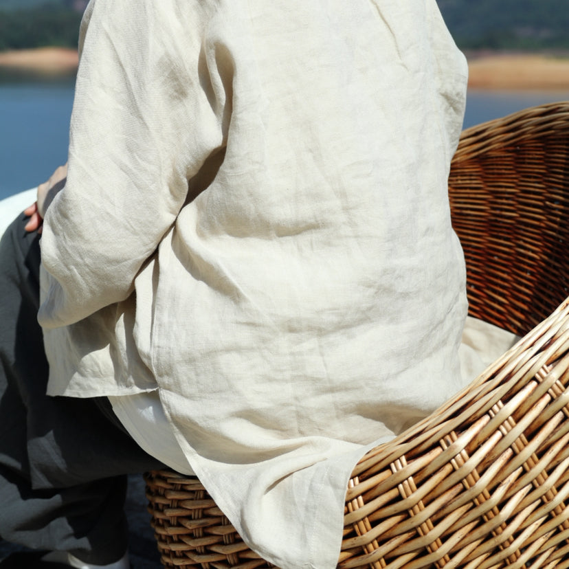 Linen Zen Top