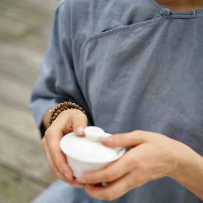 Linen Short Zen Tunic