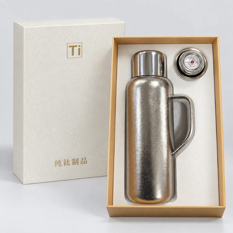 Pure Titanium Tea Infuser Flask