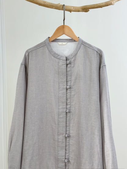 Cotton-linen Zen Wear