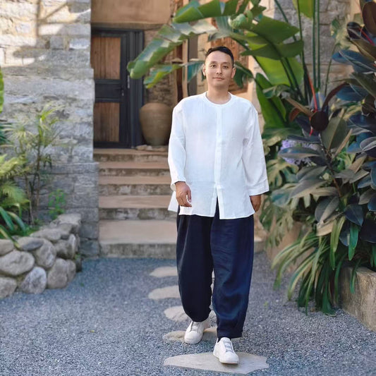 Linen Zen Top